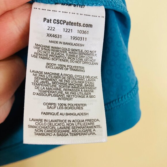 Columbia River Chill 3.0 Shirt Womens Large Blue White Residue on Front New - Picture 7 of 8